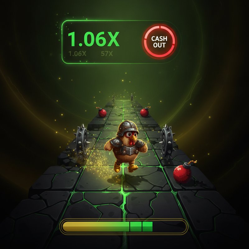 Schermata di gioco Chicken Road 2